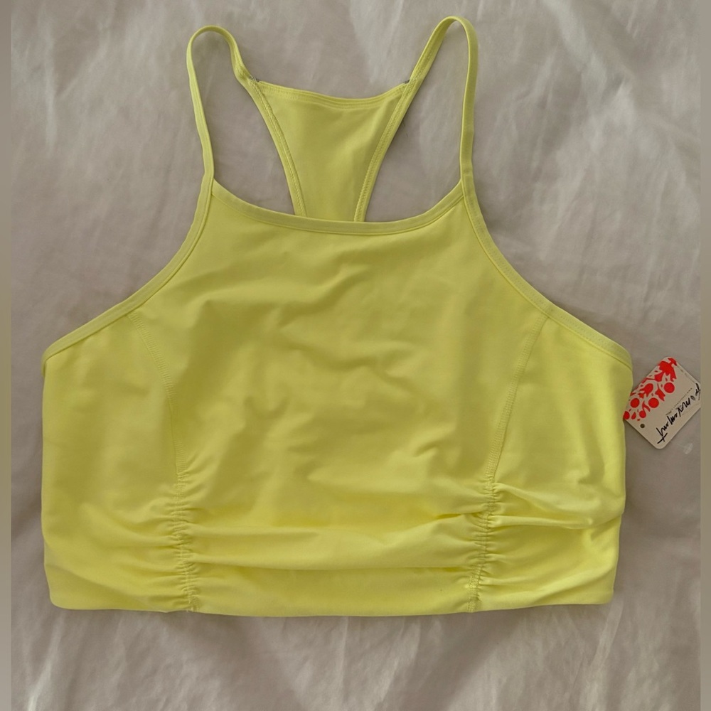 FP Movement by Free People Citrus Yellow Tank Top